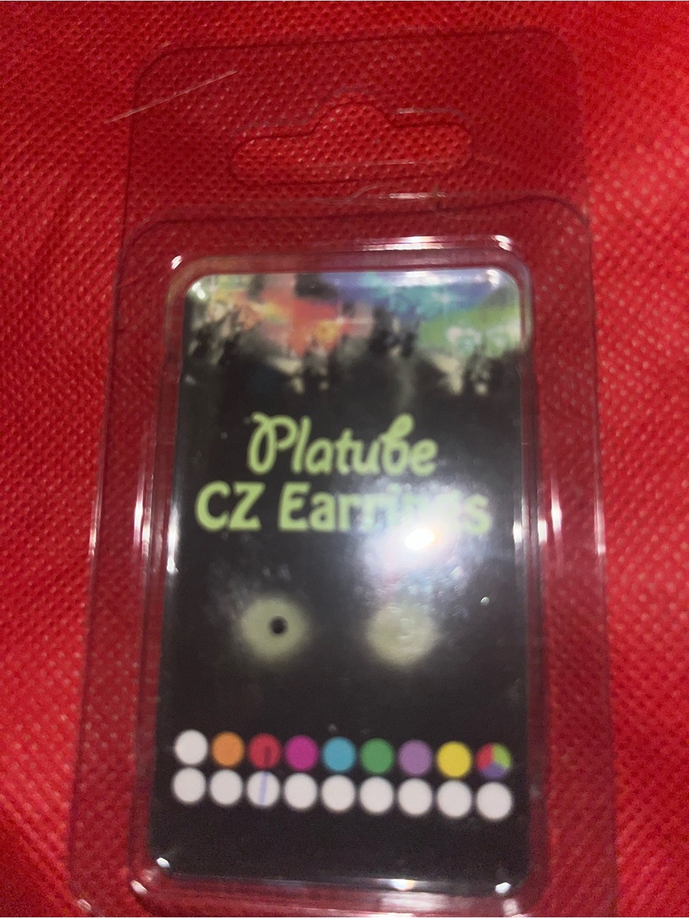 LED Multicolor Gem Lights - 1 Pair of Decorative Studs - Picture 3 of 3